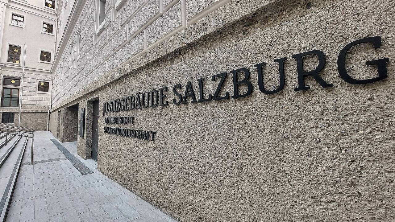 Prozess am Landesgericht Salzburg. 