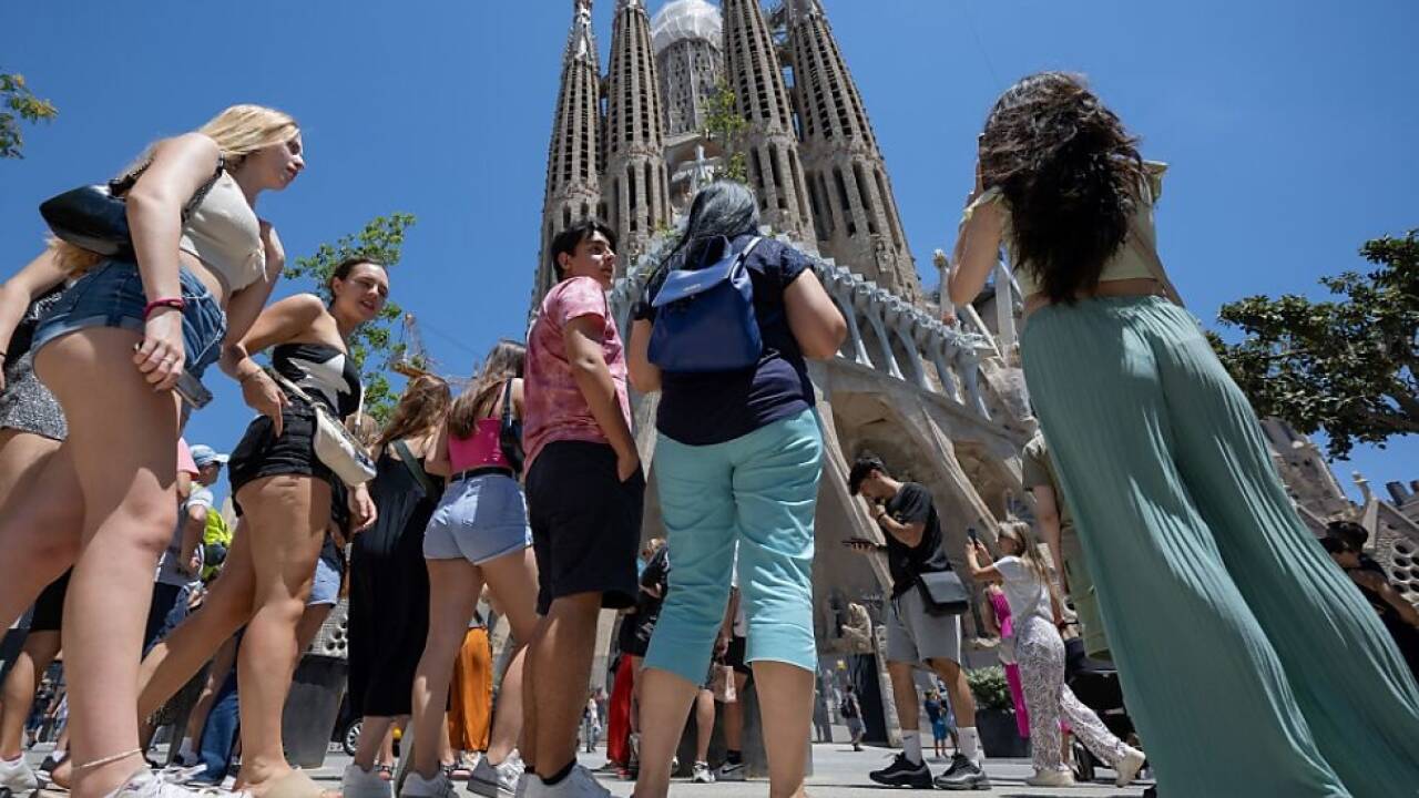 Der Massentourismus in Spanien sorgt aber für Unmut bei den Einwohnern  Der Massentourismus in Spanien sorgt aber für Unmut bei den Einwohnern