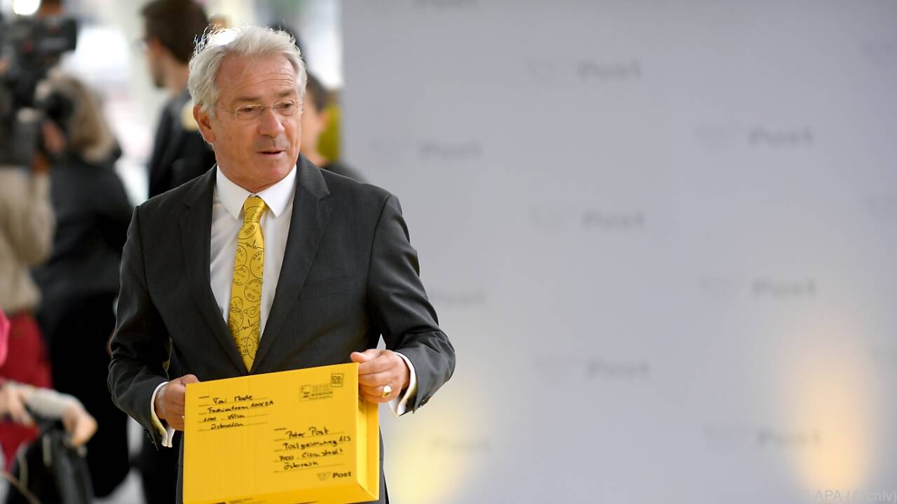 Post-Chef Pölzl darf sich freuen. Post-Chef Pölzl darf sich freuen.