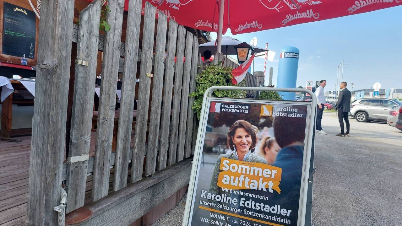 Edtstadler geht als Spitzenkandidatin der Salzburger ÖVP in die Nationalratswahl am 29. September.   Edtstadler geht als Spitzenkandidatin der Salzburger ÖVP in die Nationalratswahl am 29. September.