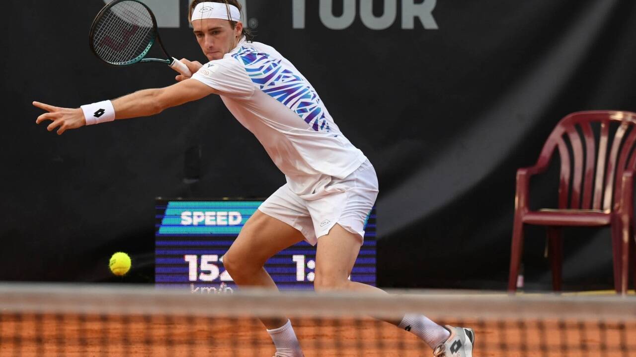 Lukas Neumayer greift am Freitag im Viertelfinale der Salzburg Open wieder an.  