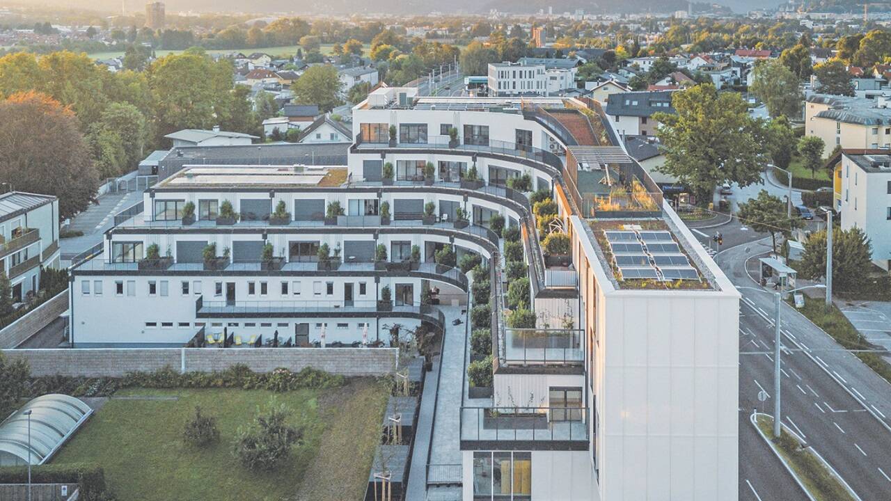  Das Projekt „Bierbrunnen“ in der Stadt Salzburg als Beispiel für Nachverdichtung. 