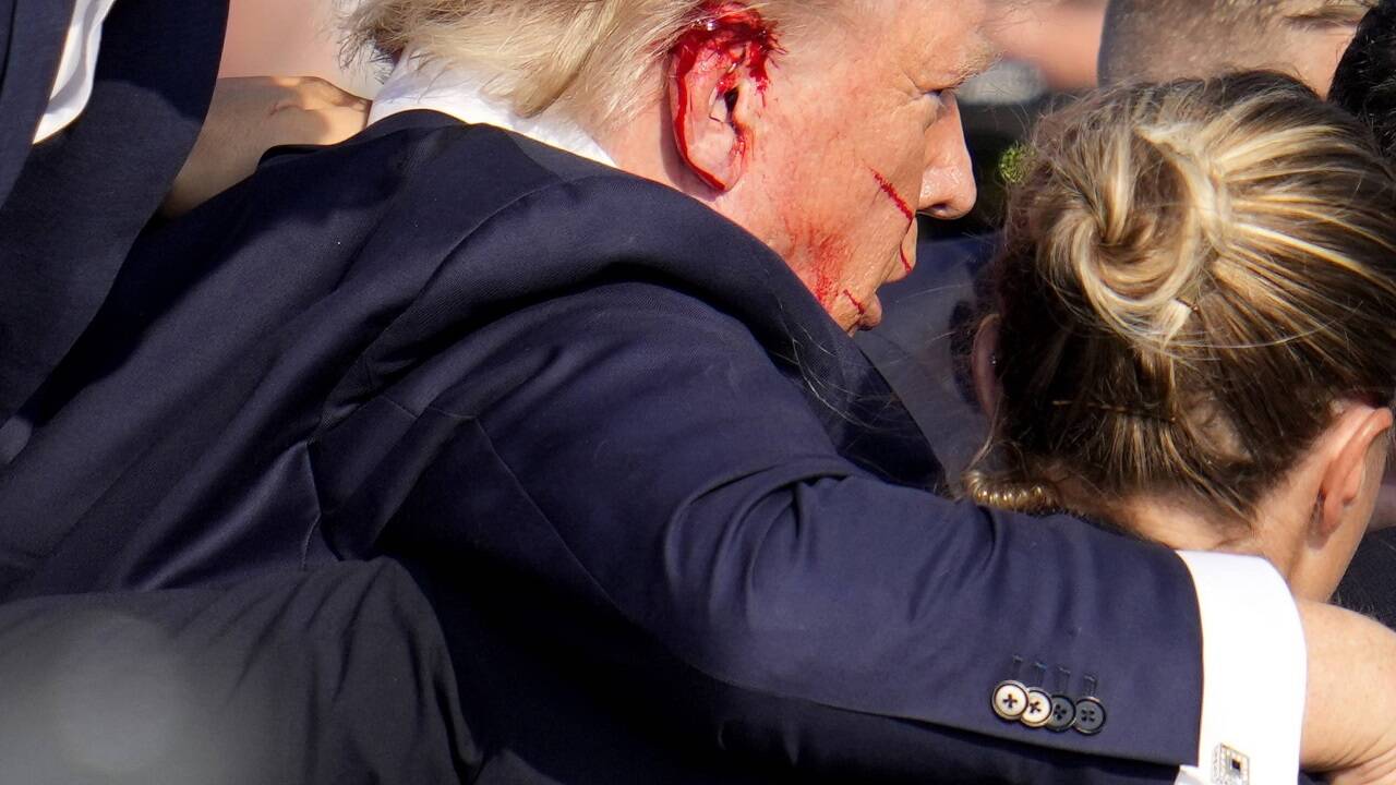 Trump hatte Glück.  