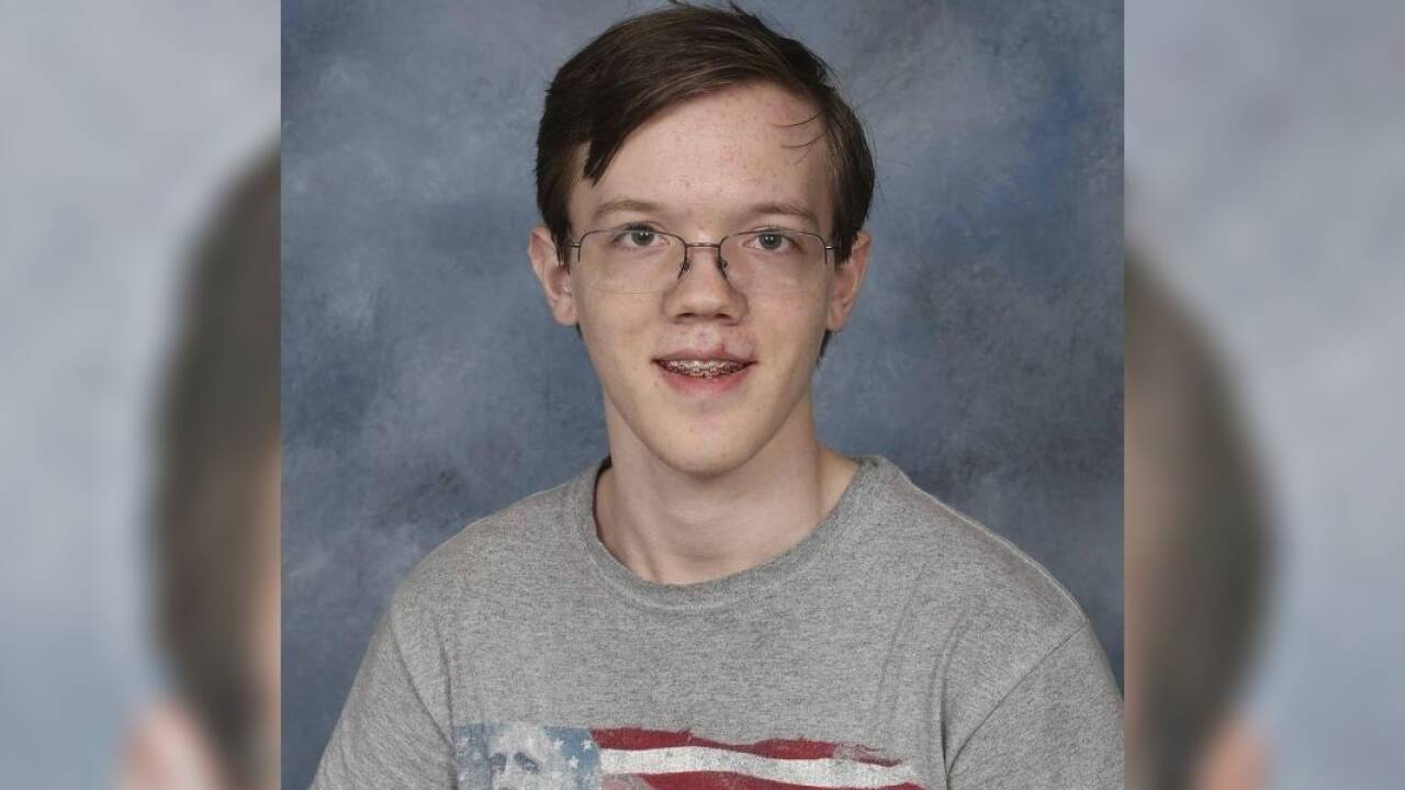 Thomas Matthew Crooks auf einem Porträtfoto der Bethel Park Highschool. 