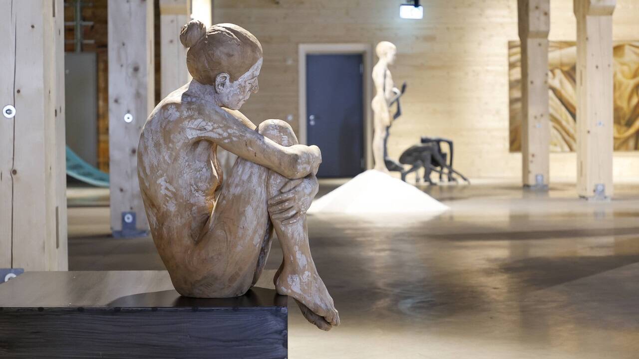 Eindrücke aus der umgebauten Alten Saline. 