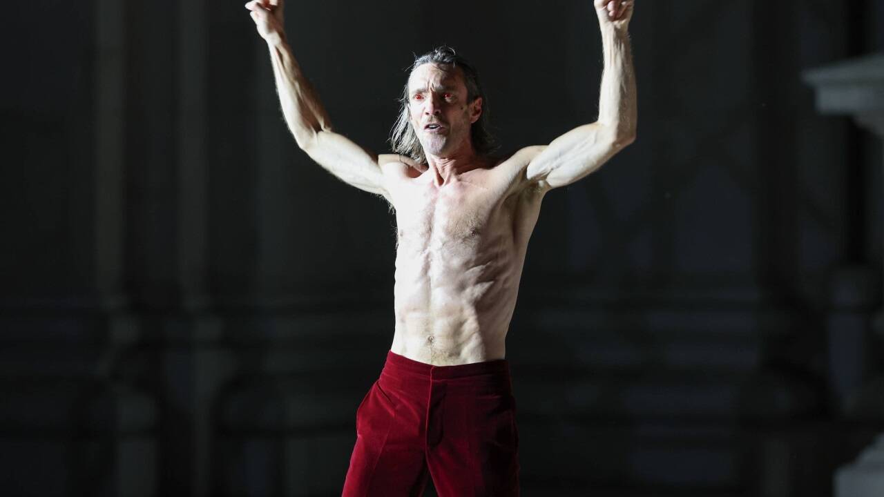 Christoph Luser als Teufel. 