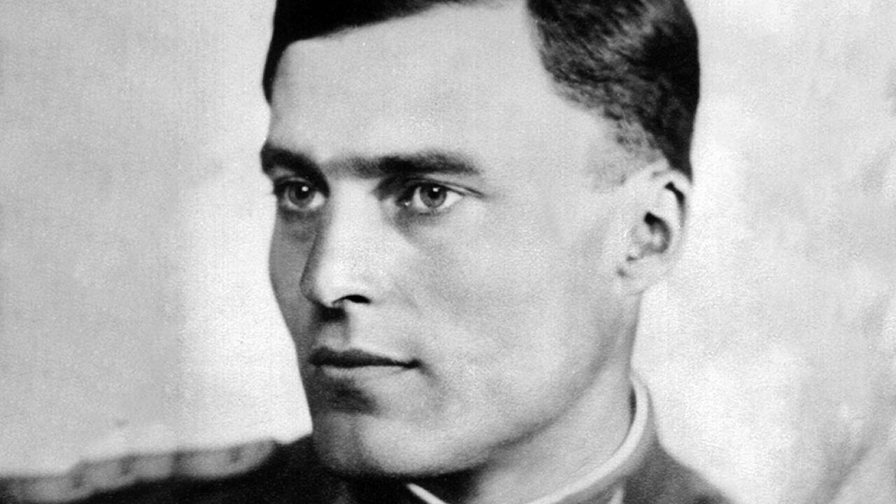 Claus Schenk Graf von Stauffenberg. 