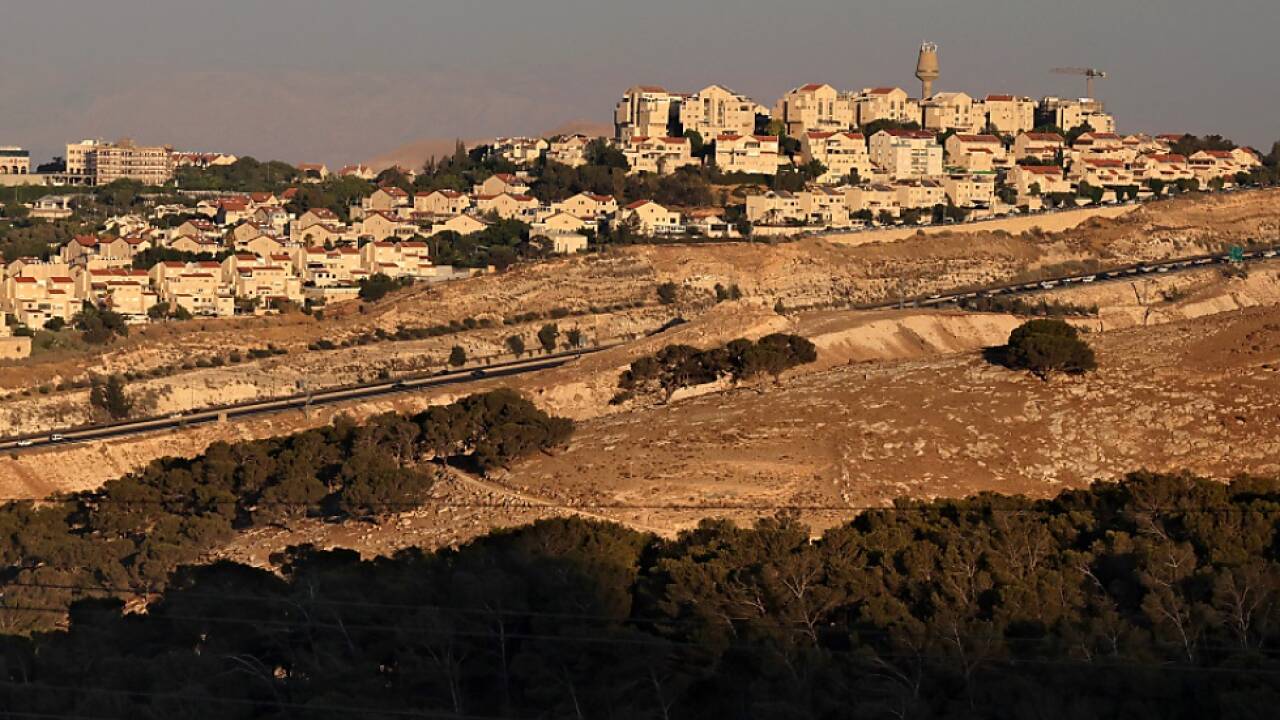 Israelische Siedlung im Westjordanland  Israelische Siedlung im Westjordanland
