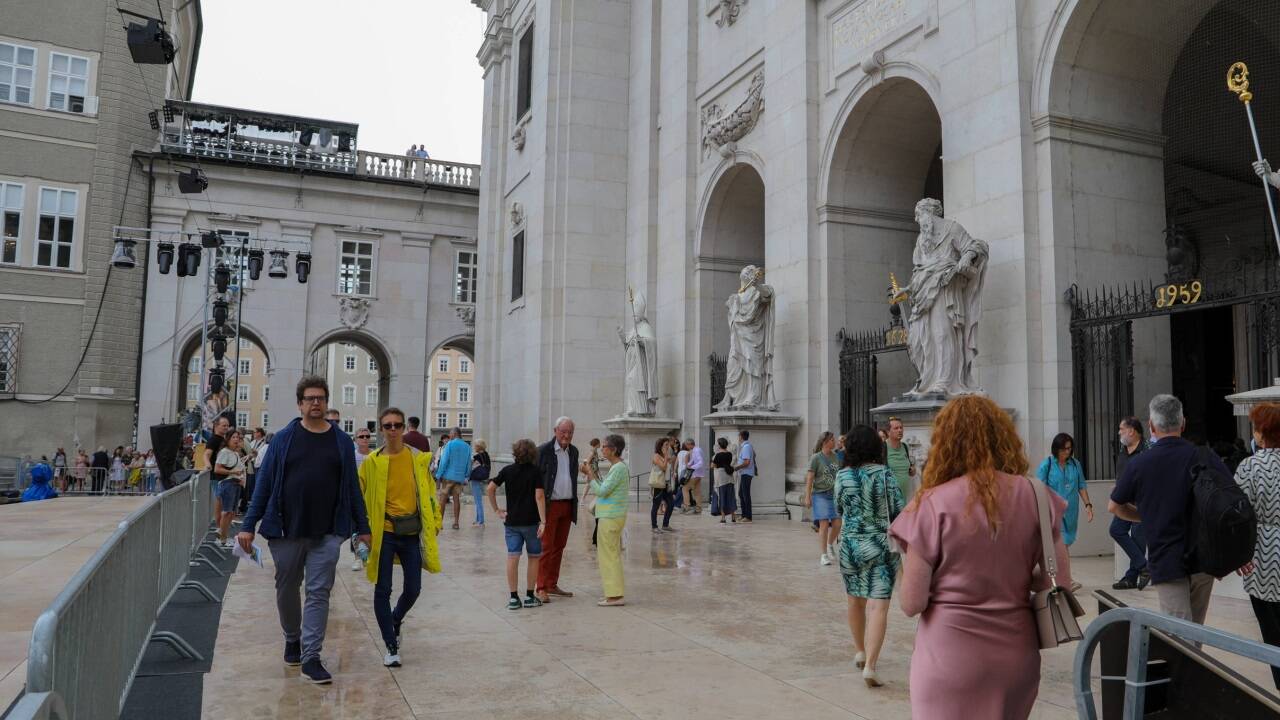 Am Samstag Abend geht die Jedermann-Premiere über die Bühne. 