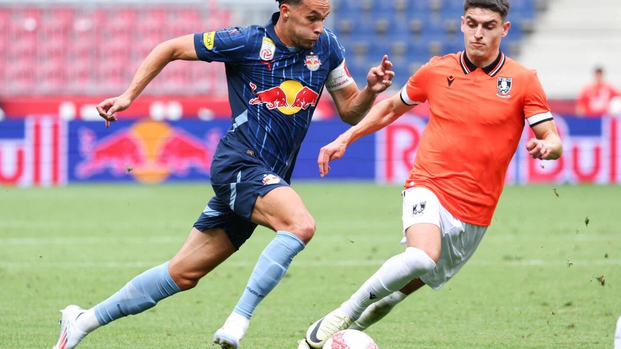 Salzburg-Kapitän Amar Dedic ließ seine Zukunft offen. 