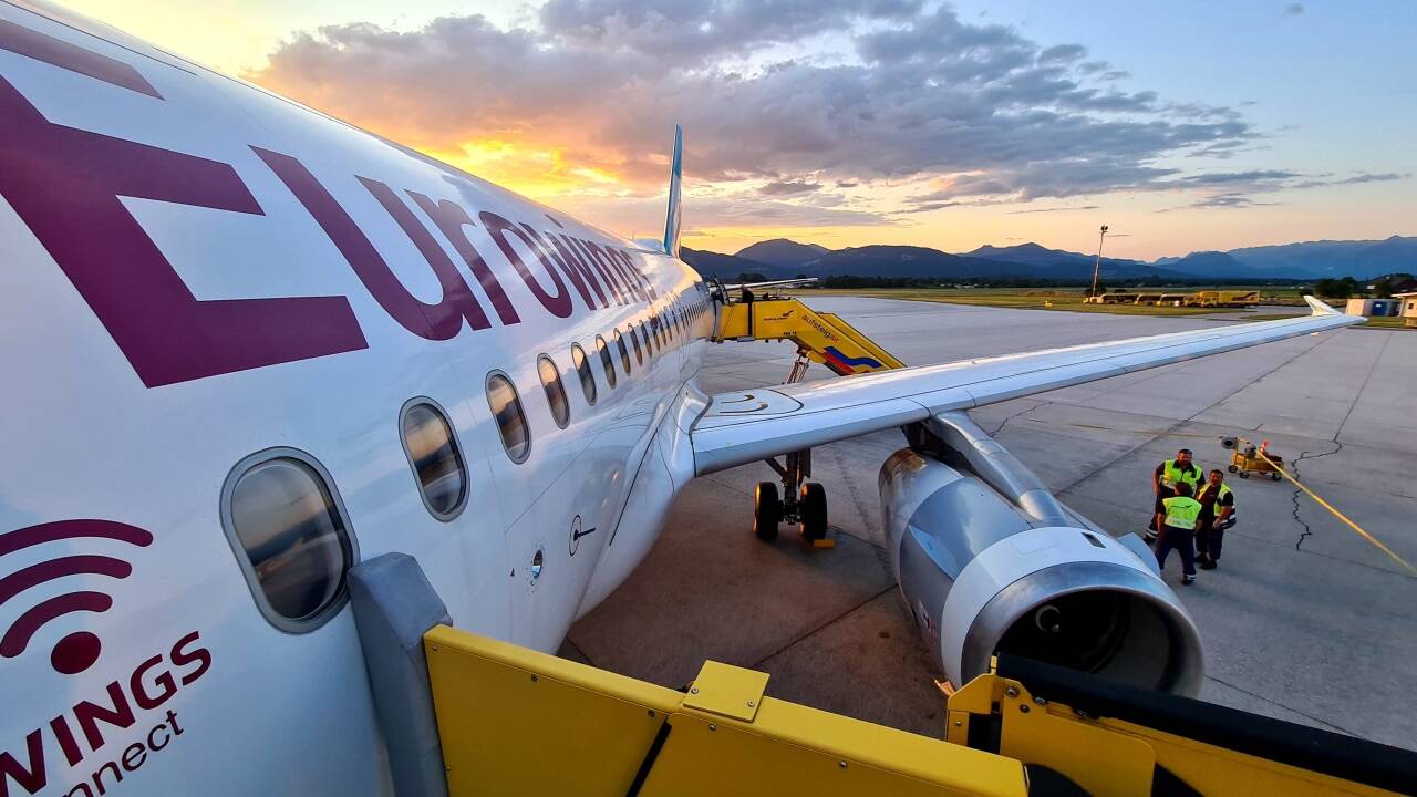 Der Airbus von Eurowings konnte vor zwei Wochen am Sonntag problemlos in Salzburg abheben.  
