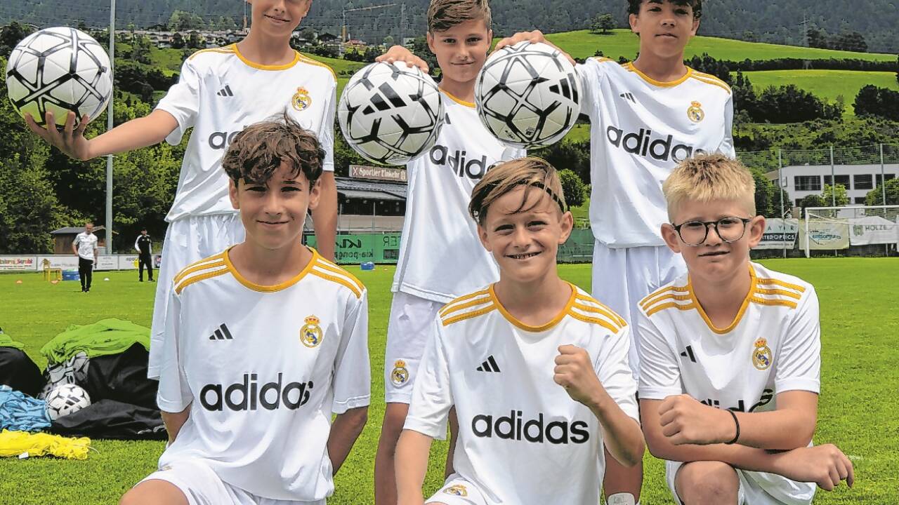 Mit der Fußball Schule der Real Madrid Stiftung zog vergangene Woche ein Hauch von Champions League durch Schwarzach.  