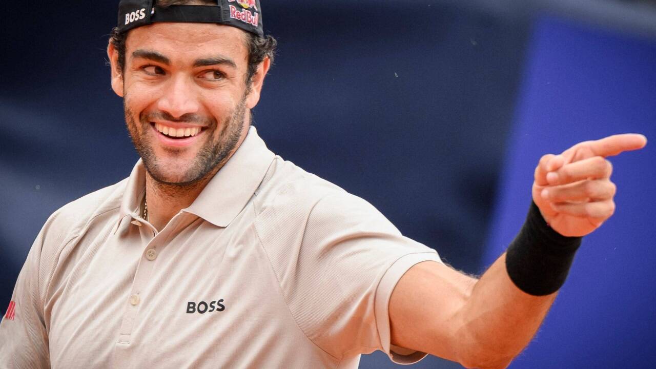 Auch Matteo Berrettini steigt am Dienstag ins Turnier ein. 