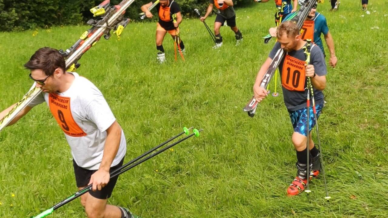 Beim Wiesentorlauf geht es zu Fuß an den Start. 