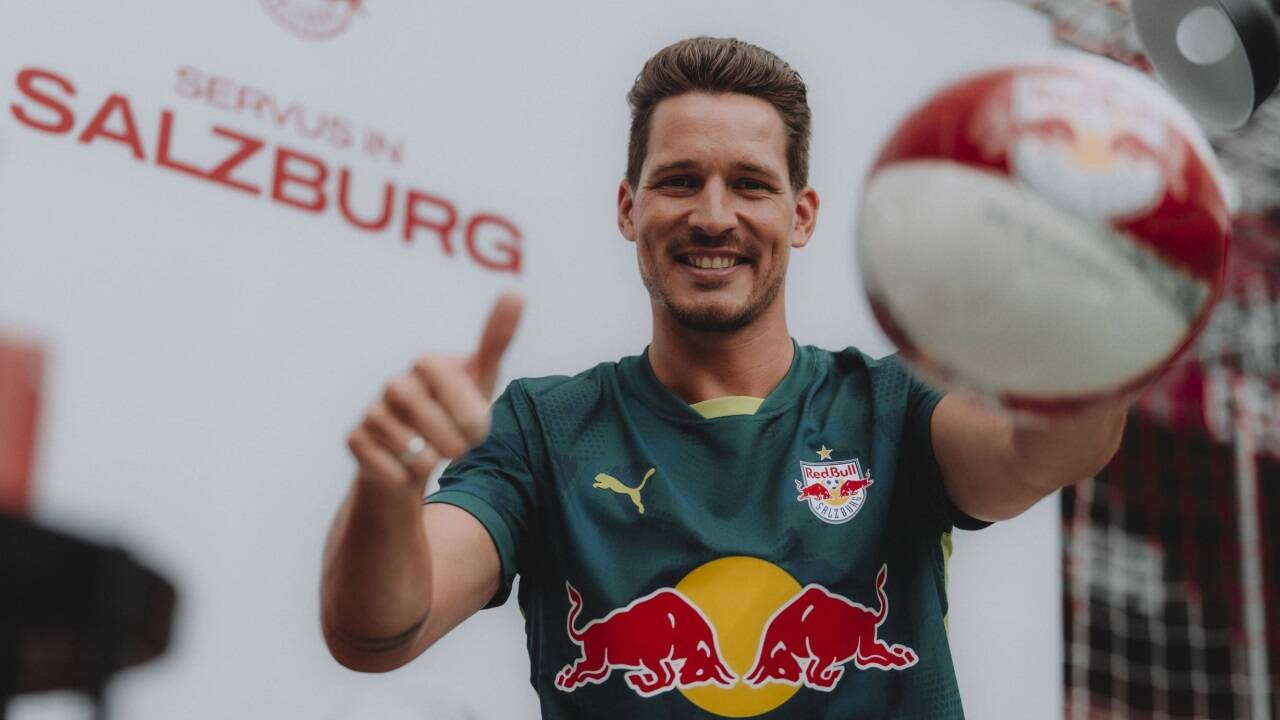 Janis Blaswich wird am Freitag gegen Dornbirn das Tor von Red Bull Salzburg hüten. Janis Blaswich wird am Freitag gegen Dornbirn das Tor von Red Bull Salzburg hüten.
