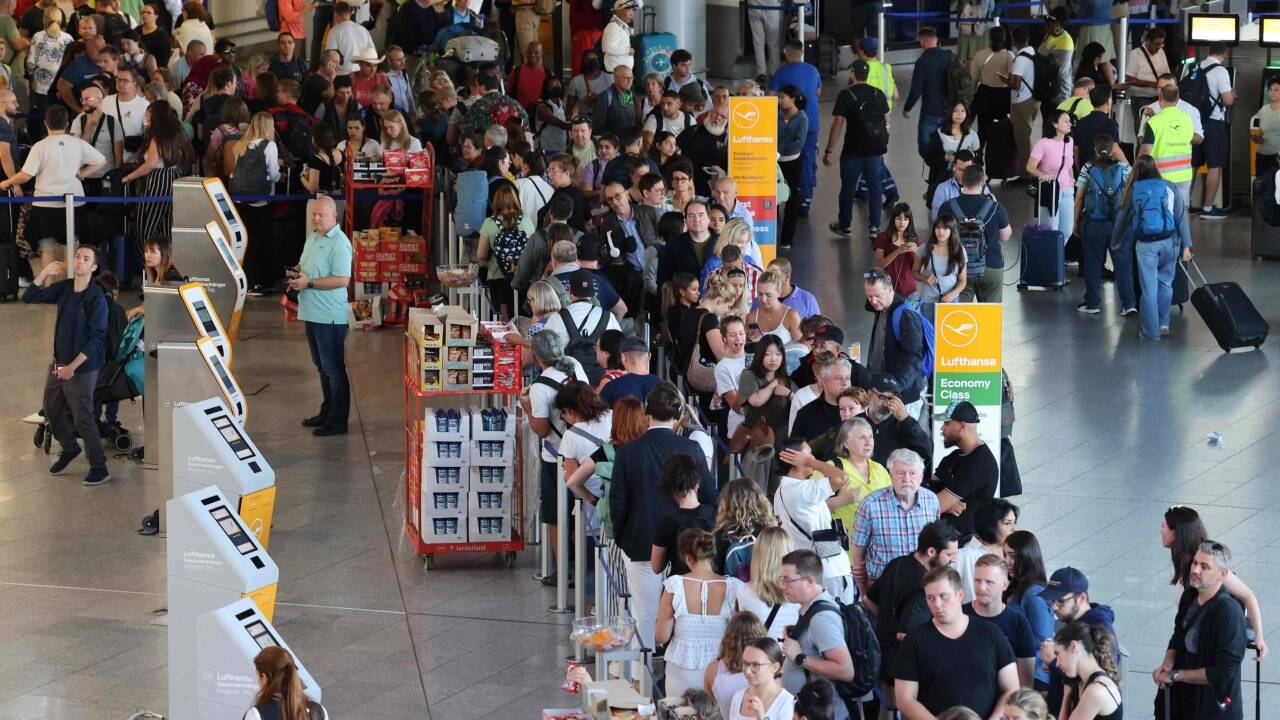 Auf Fluggäste hatte der Protest spürbare Auswirkungen.  