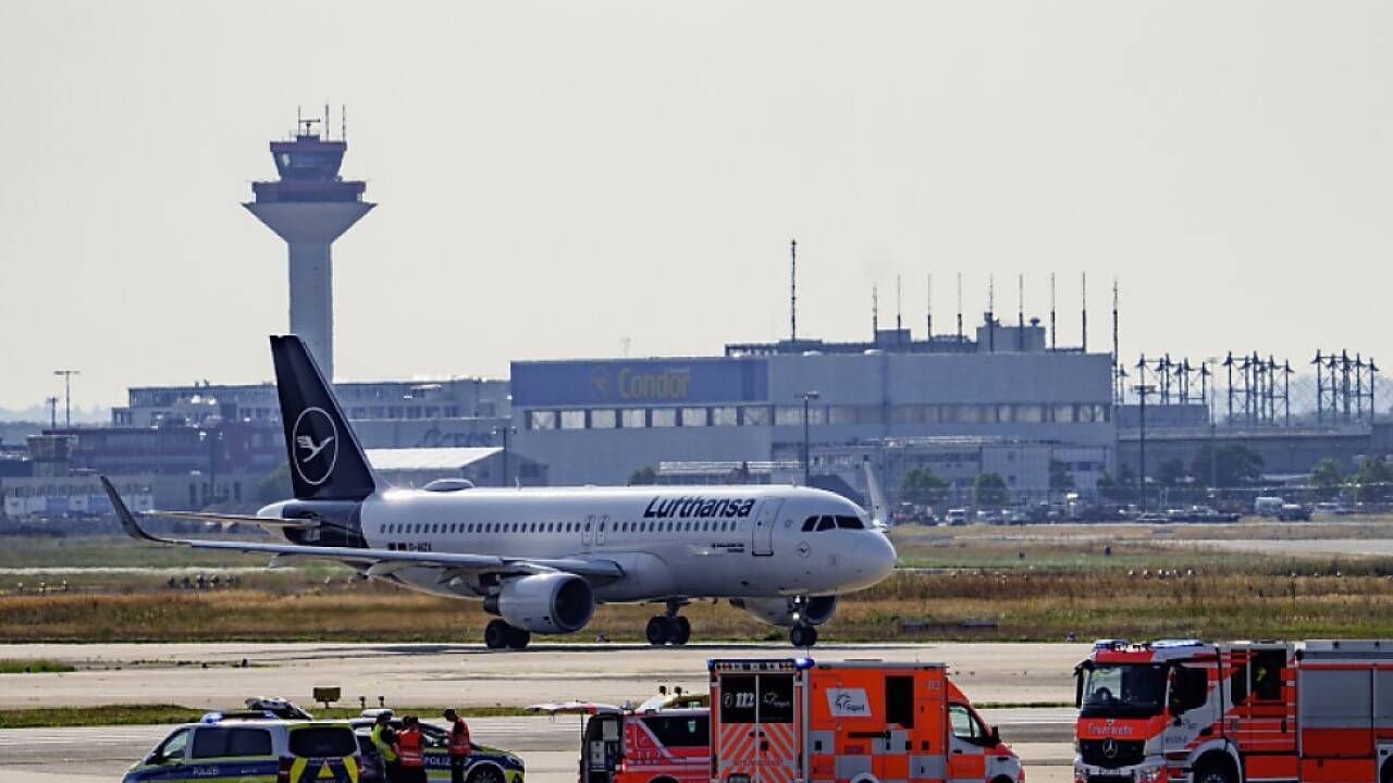 In Frankfurt lag der Betrieb wegen der Störaktion kurzzeitig lahm 