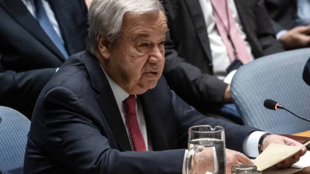 António Guterres: 'Die halbe Strecke zum Siedepunkt' 
