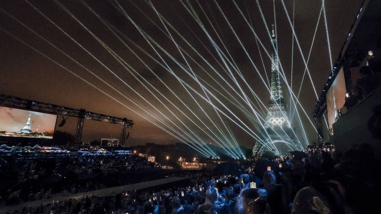 Frankreich begrüßt die Welt in seinen Farben 