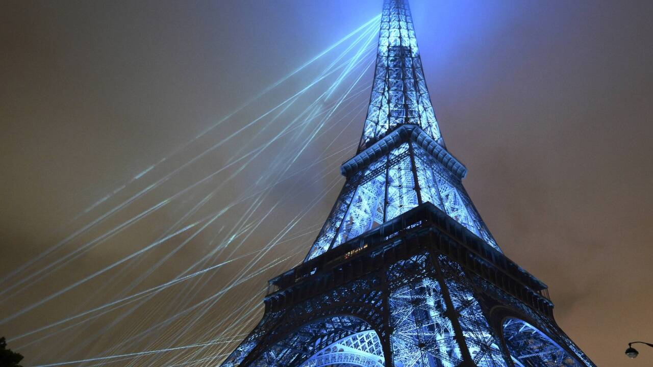 Frankreich begrüßt die Welt in seinen Farben 