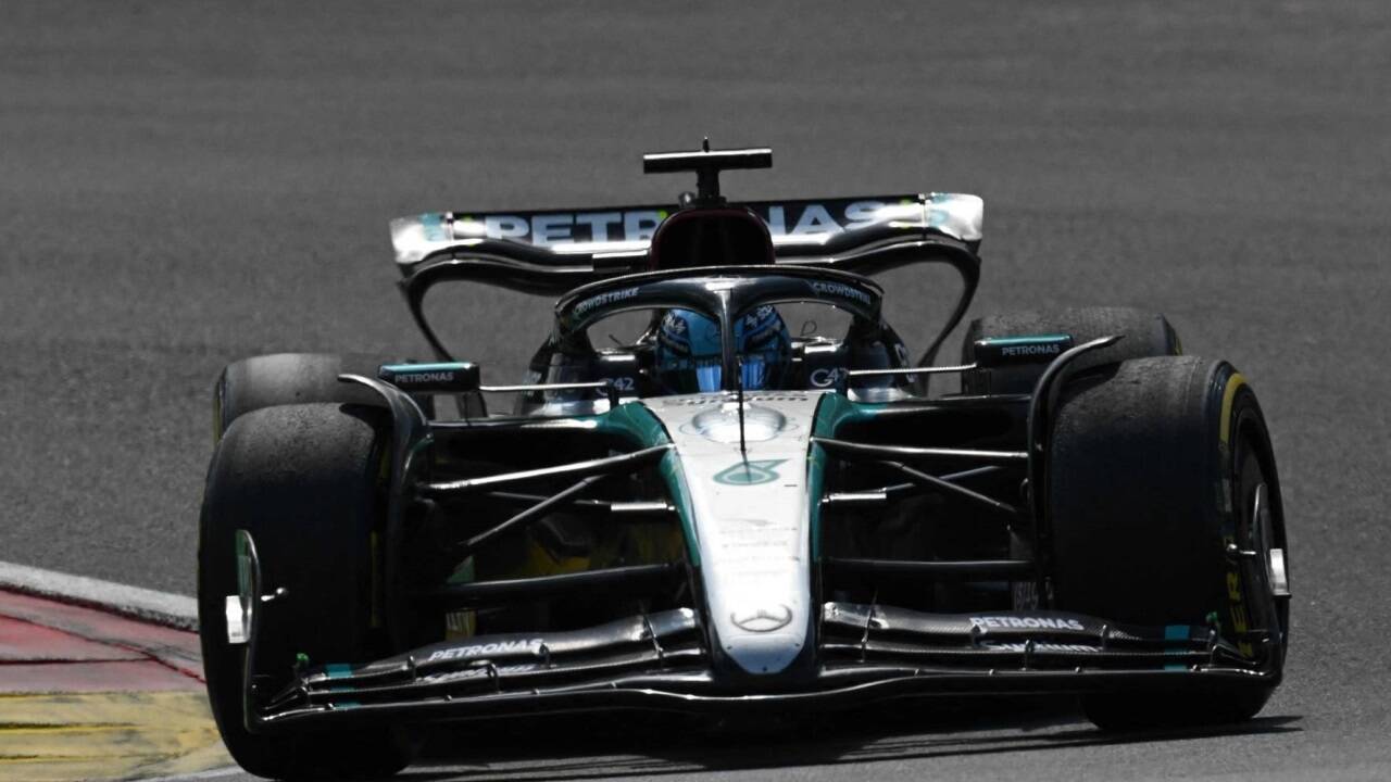 George Russell wurde in Spa disqualifiziert.   George Russell wurde in Spa disqualifiziert.