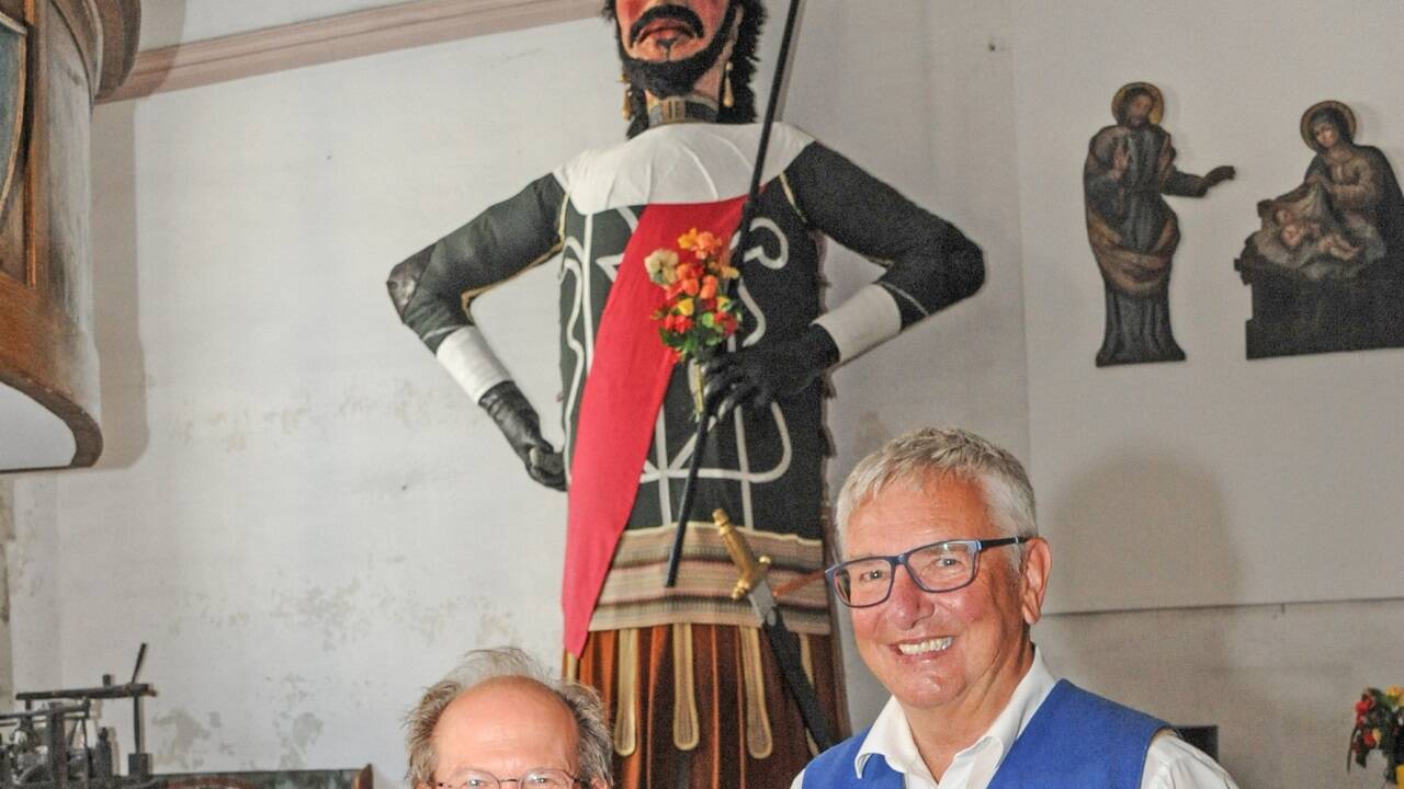 Beeindruckende Riesenfiguren.  