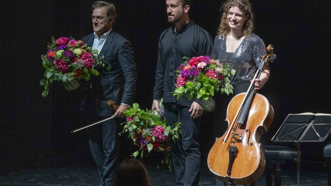 Renaud Capuçon, Igor Levit und Julia Hagen. 
