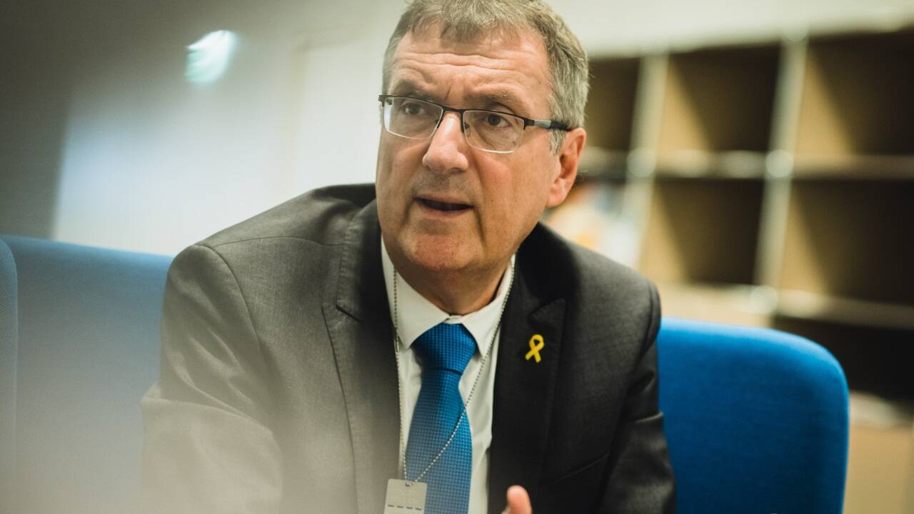 Israels Botschafter David Roet in der SN-Redaktion.  