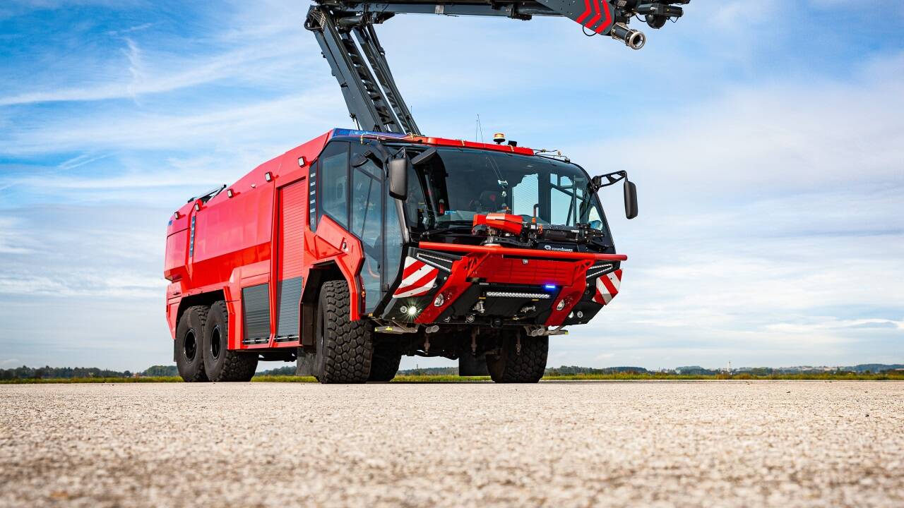 Rosenbauer machte sich als Feuerwehrausrüster einen Namen.  