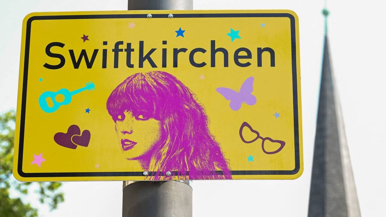 Gelsenkirchen wurde während der Konzerte zu „Swiftkirchen“. 