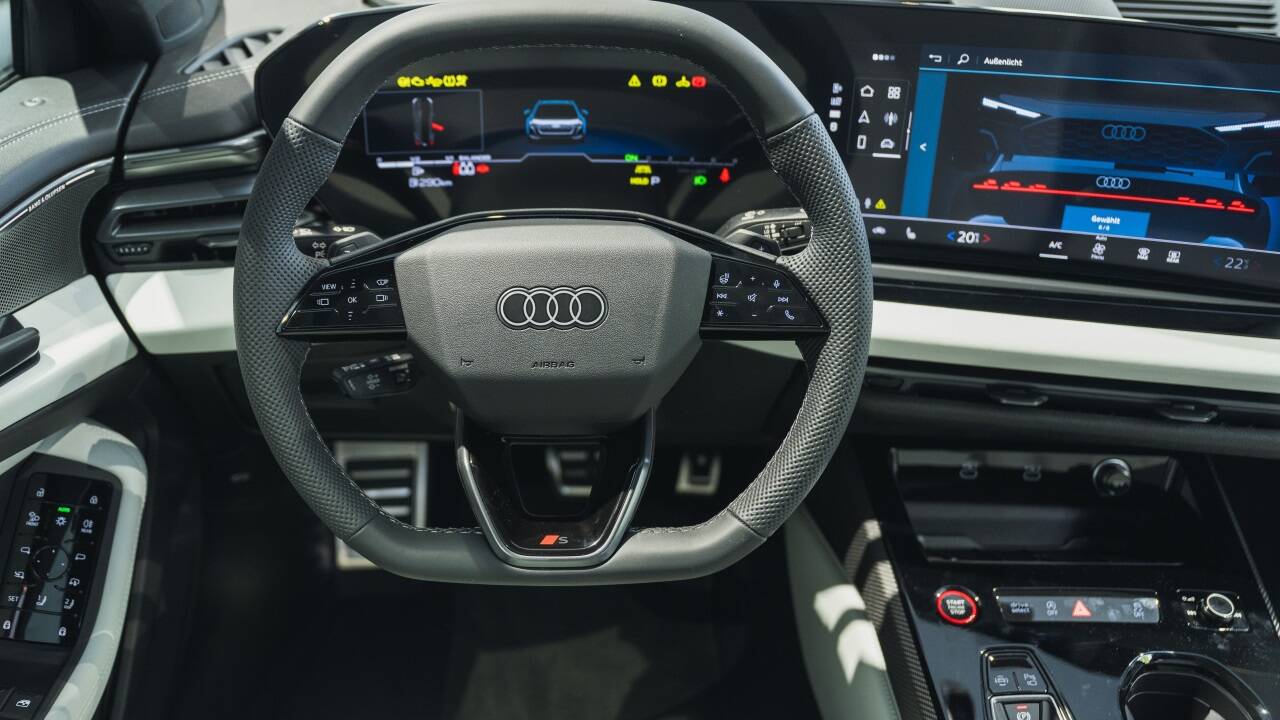 Volldigital ist auch das Cockpit des A5. 
