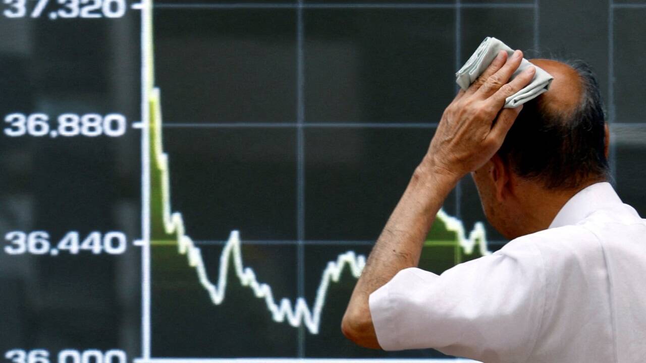 Kursabstürze treiben Börsianern den Angstschweiß auf die Stirn. 
