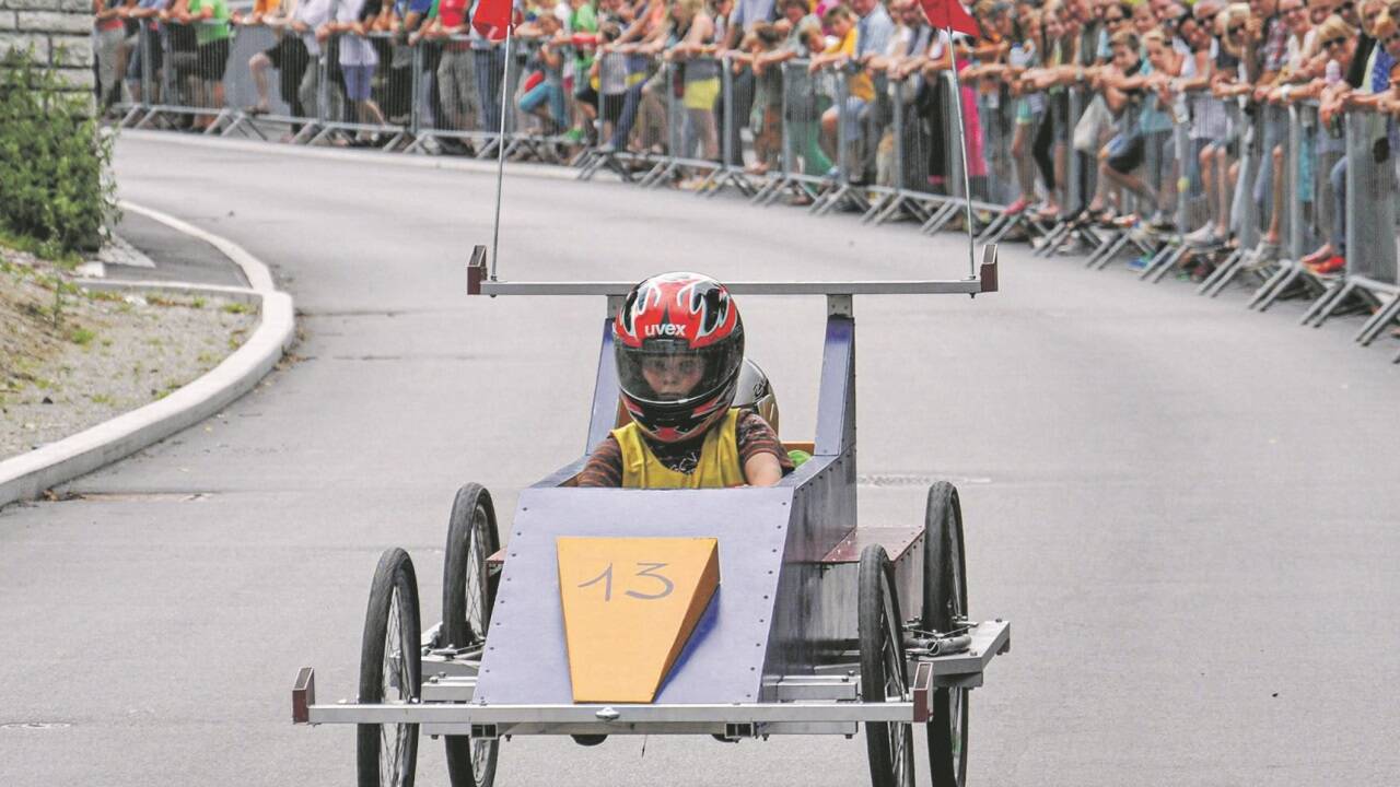 Seifenkisten-Fans aus nah und fern haben sich den 10. August bereits in ihren Kalender markiert.  Seifenkisten-Fans aus nah und fern haben sich den 10. August bereits in ihren Kalender markiert.