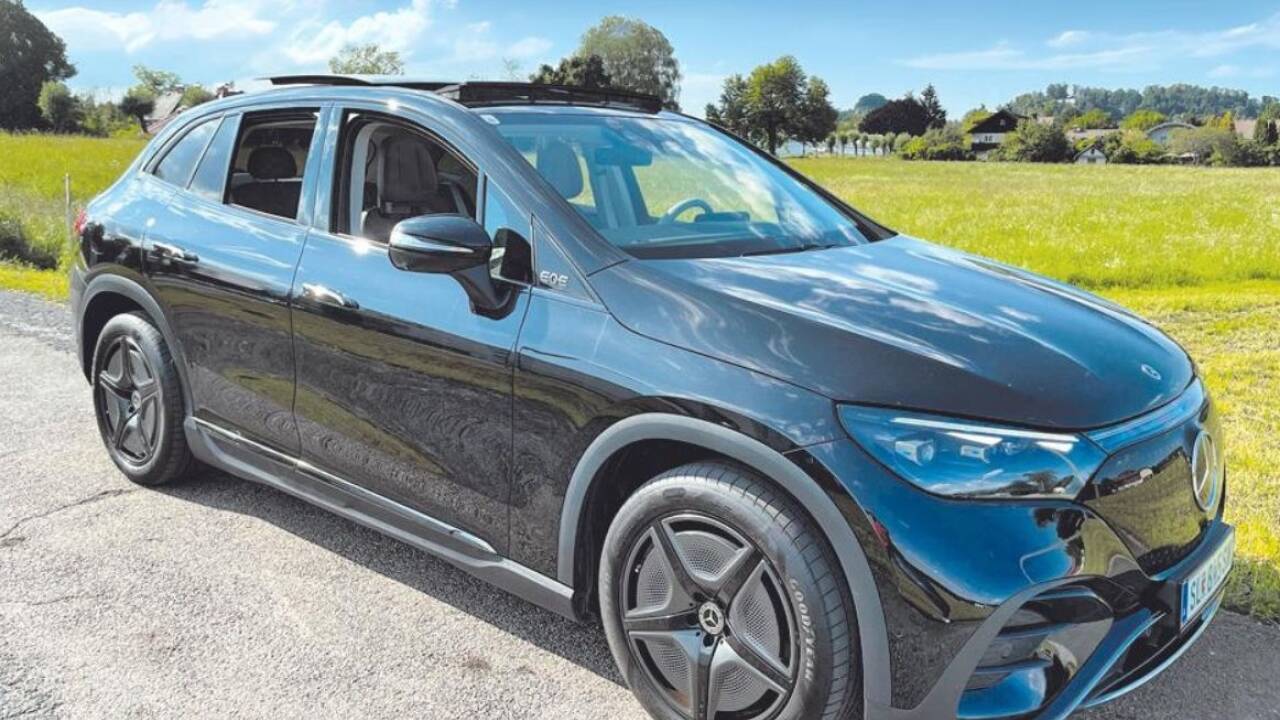 Ein gelungenes, aber teures Elektro-SUV: der Mercedes EQE SUV.  