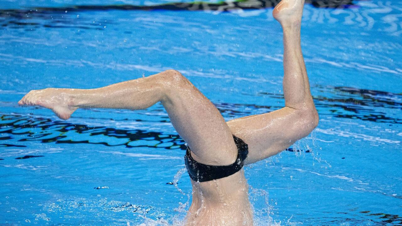 Giorgio Minisini ist einer der besten männlichen Synchronschwimmer. Bei Olympia in Paris fehlt der Italiener aber.  