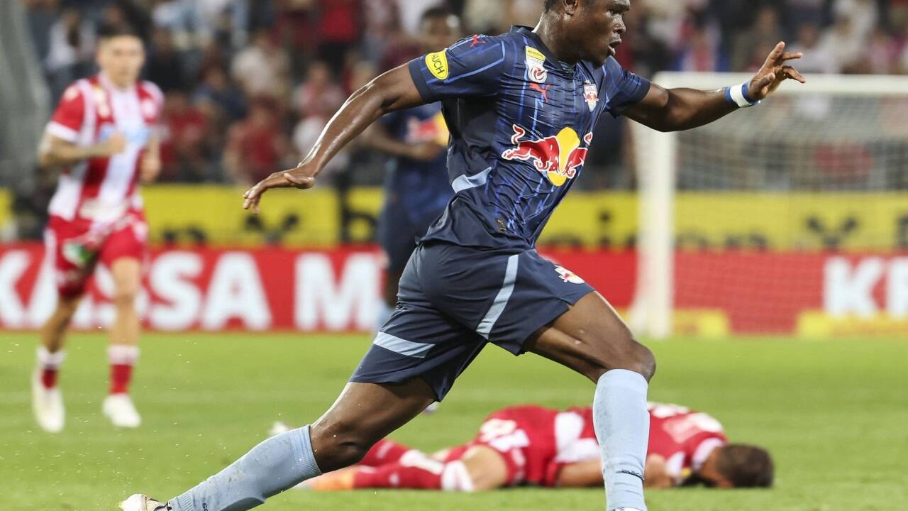 Salzburg muss noch Wochen auf Karim Konaté verzichten.  Salzburg muss noch Wochen auf Karim Konaté verzichten.