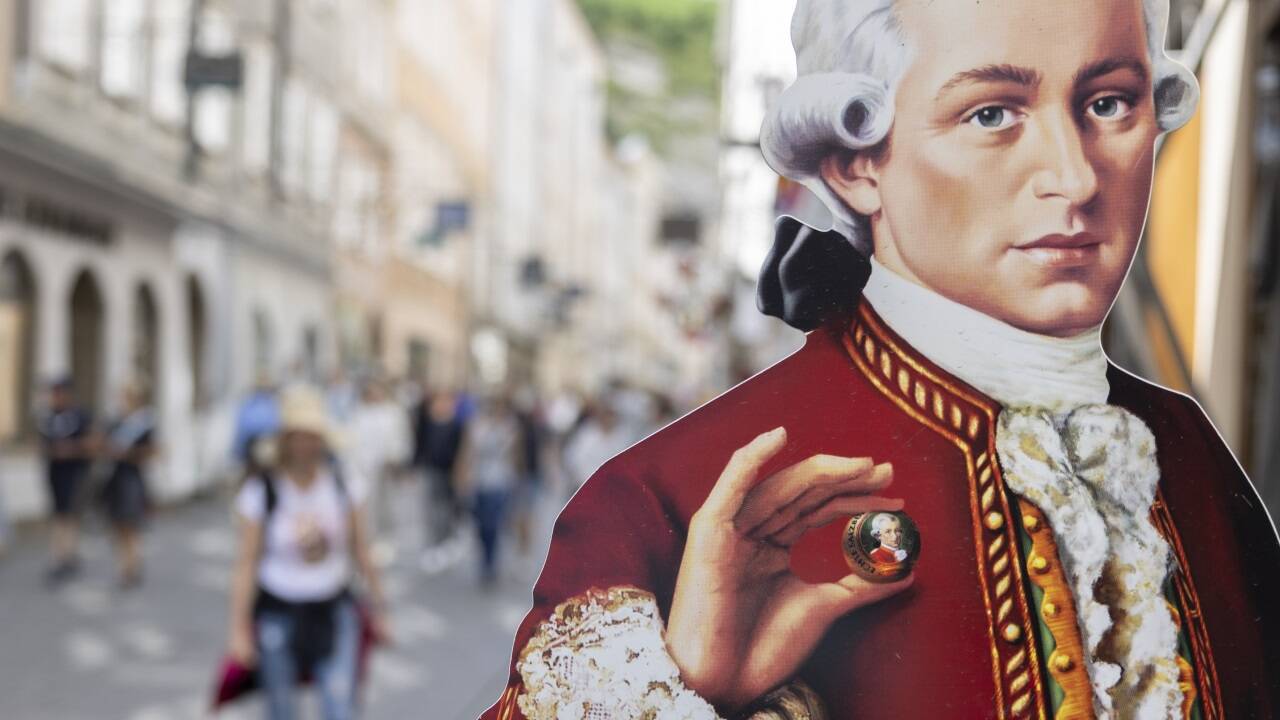 Alle wollen in die Stadt des Musikgenies Mozart. 