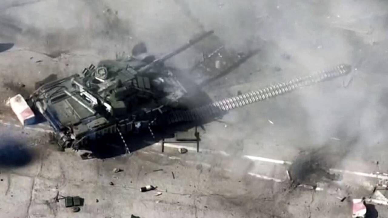 Ukrainische Panzer auf russischem Boden 