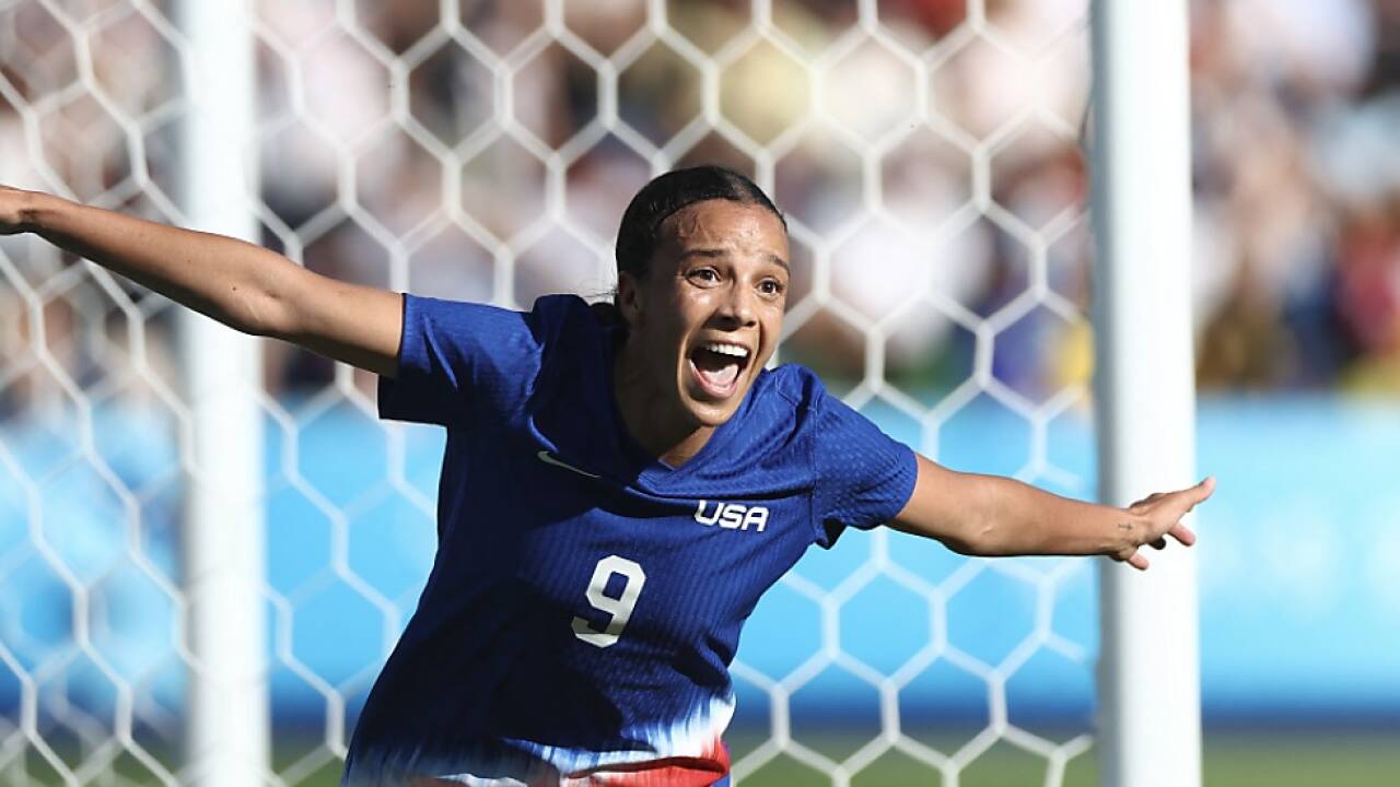 Mallory Swanson schoss die USA ins Glück Mallory Swanson schoss die USA ins Glück