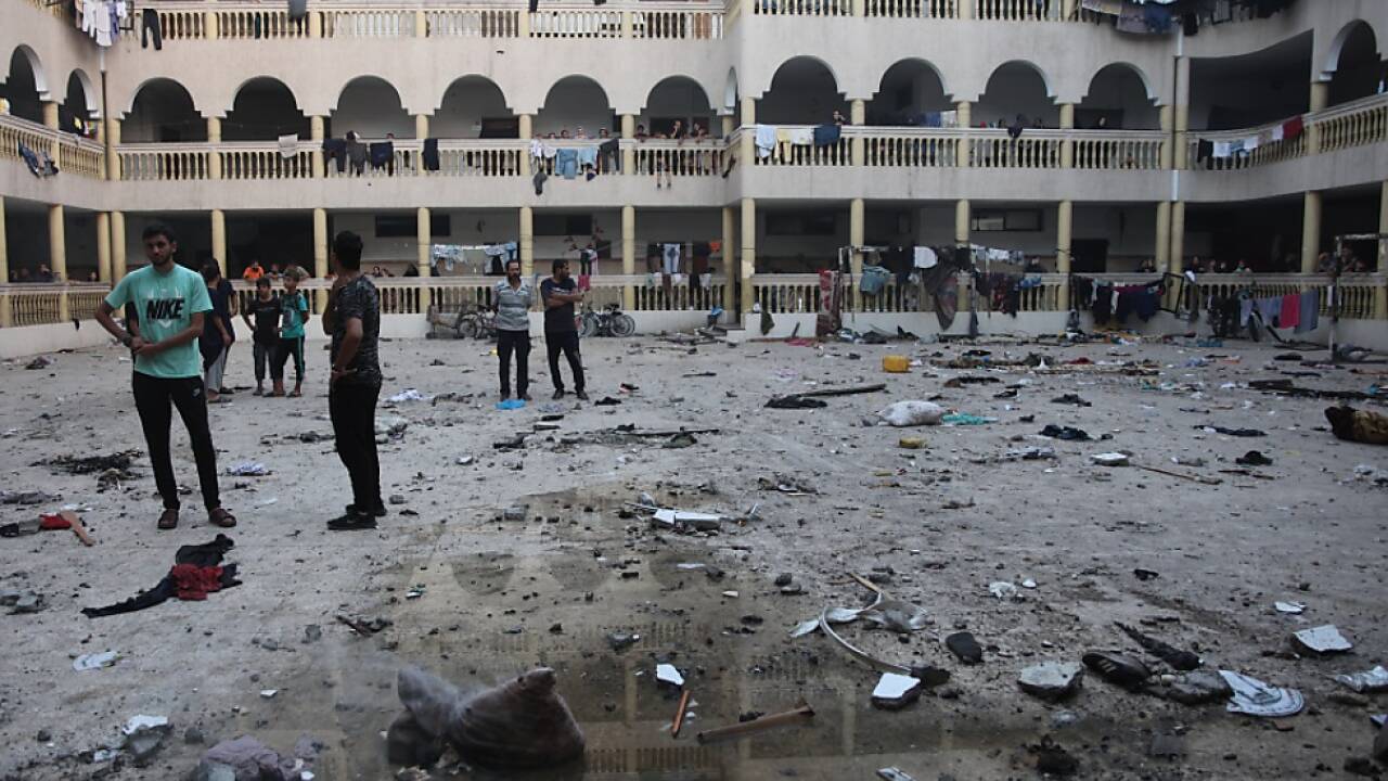 Israelischer Angriff auf Schulgebäude 