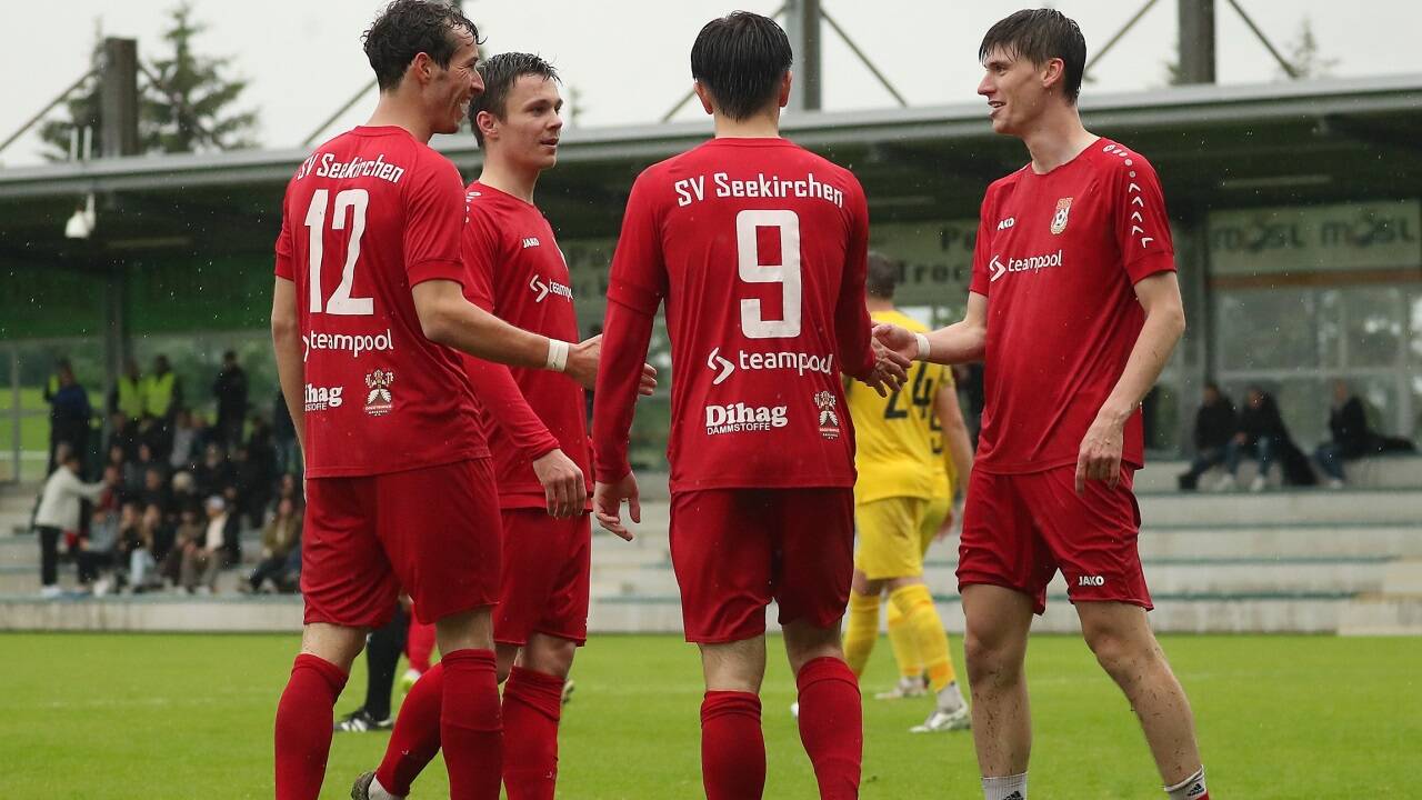Fabian Neumayr (r.) und Co. dürfen oft jubeln. 
