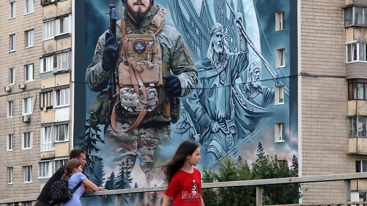 In Kiew erinnert derzeit sehr viel an den Krieg  In Kiew erinnert derzeit sehr viel an den Krieg