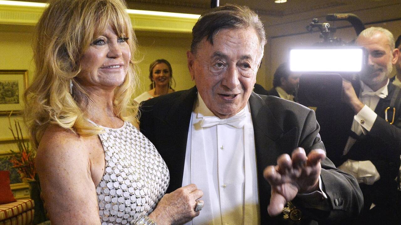 Promigast am Opernball: 23. Februar 2017 – Goldie Hawn mit Richard Lugner.  