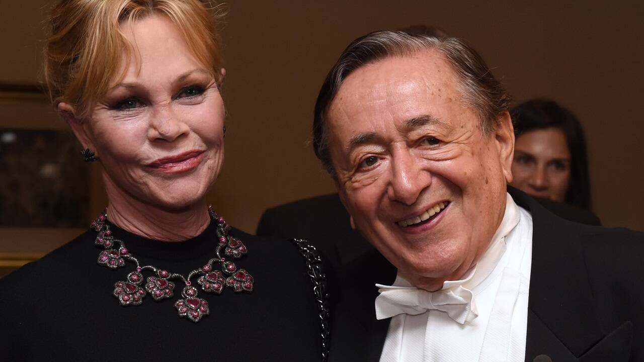 Promigast am Opernball: 8. Februar 2018 – Melanie Griffith mit Richard Lugner.  