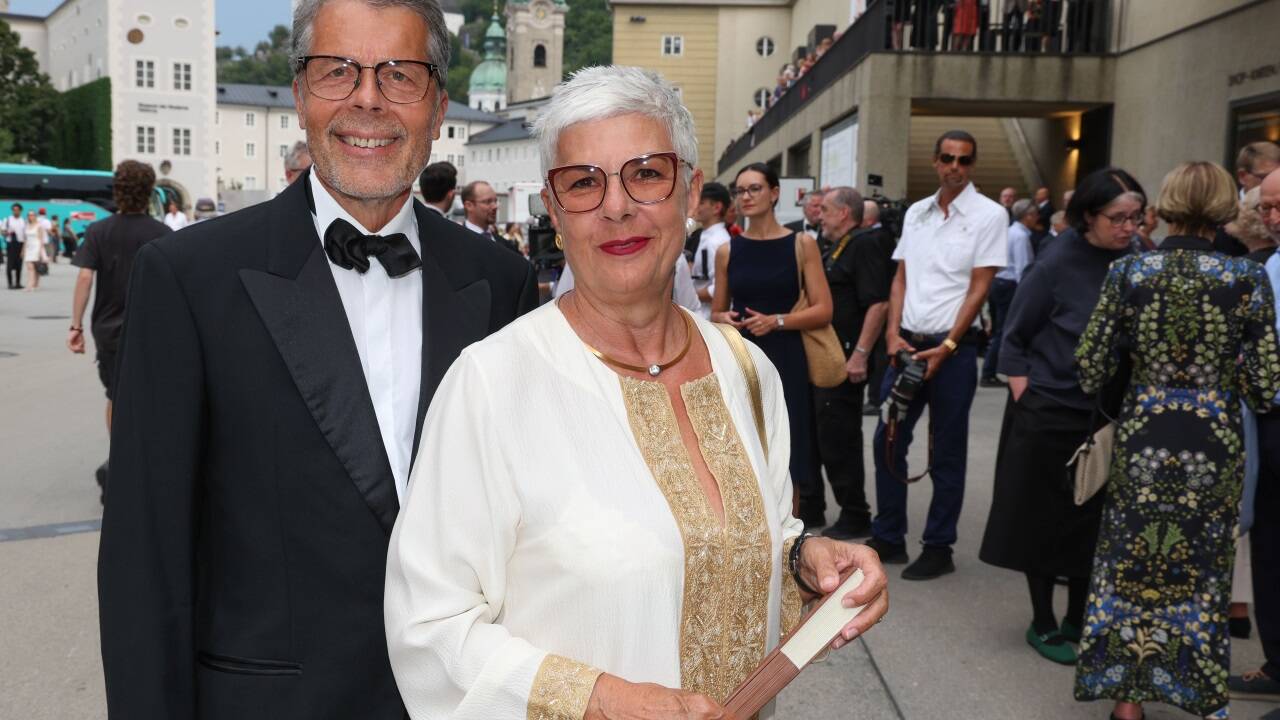 Präsident der Österreichishen Hoteliervereinigung Walter Veith mit Ehefrau Elisabeth.  