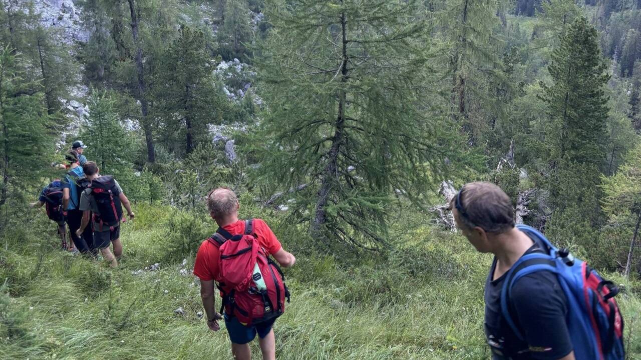 Ein riesiges Gebiet muss abgesucht werden.  