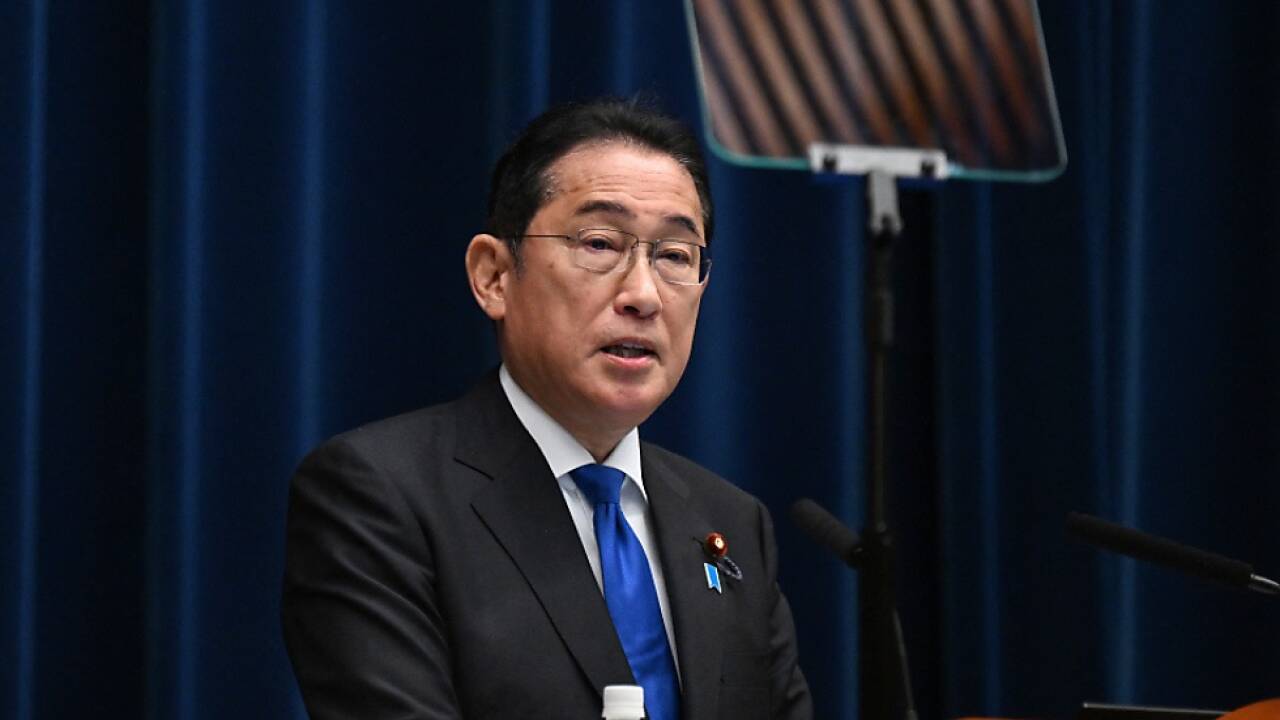 Kishida kündigt seinen Rücktritt an. 