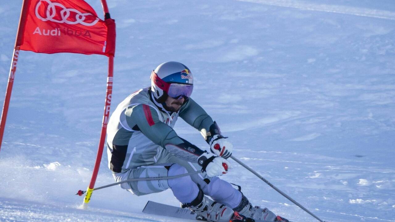 Marcel Hirscher trainiert für sein Renn-Comeback. Marcel Hirscher trainiert für sein Renn-Comeback.