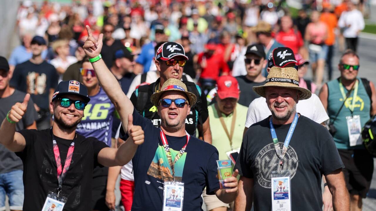 Beim Gastspiel der MotoGP auf dem Red-Bull-Ring in Spielberg werden wieder viele Besucher erwartet. Beim Gastspiel der MotoGP auf dem Red-Bull-Ring in Spielberg werden wieder viele Besucher erwartet.