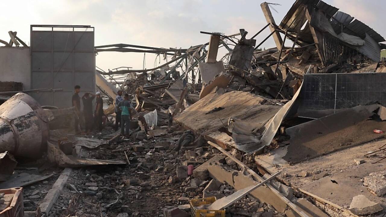 Wieder zahlreiche Treffer im Gaza-Streifen 
